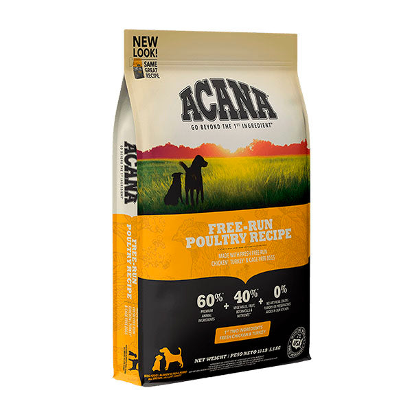 ACANA FREE RUN POULTRY DOG 11.4 KG