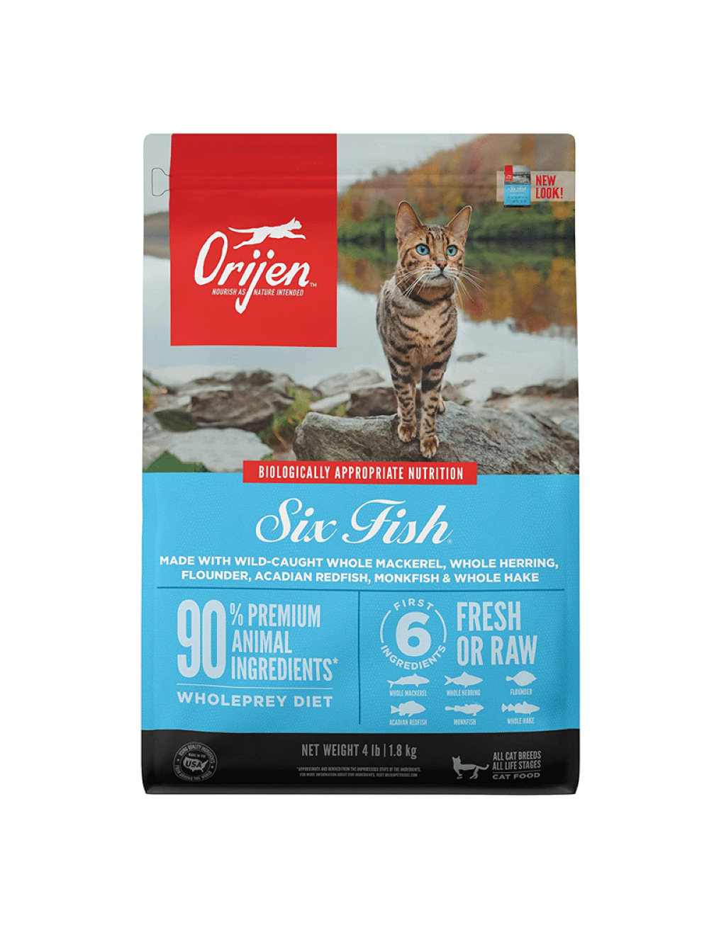 ORIJEN SIX FISH CAT 1.8 KG